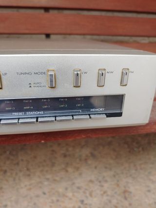 Tuner hifi digital JVC T-X6L(Vintage)