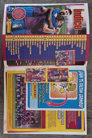 Panini Barça Messi álbum y cromos