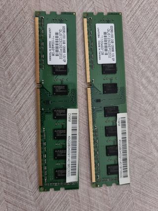 Ddr3 4gb 2x2 Kingston 1333 memoria ram
