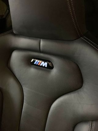 Logotipo emblema asientos BMW m3 y m4