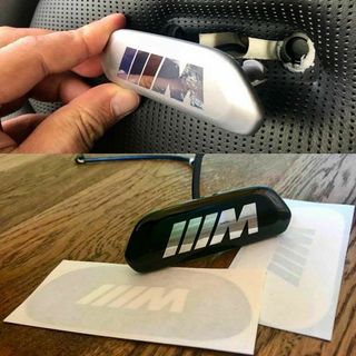 Logotipo emblema asientos BMW m3 y m4