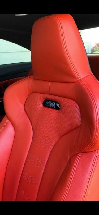 Logotipo emblema asientos BMW m3 y m4