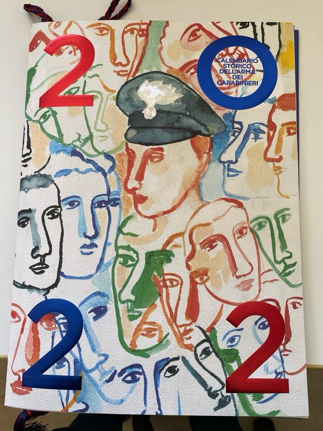 Calendario corpo carabinieridal 2019 al 2023