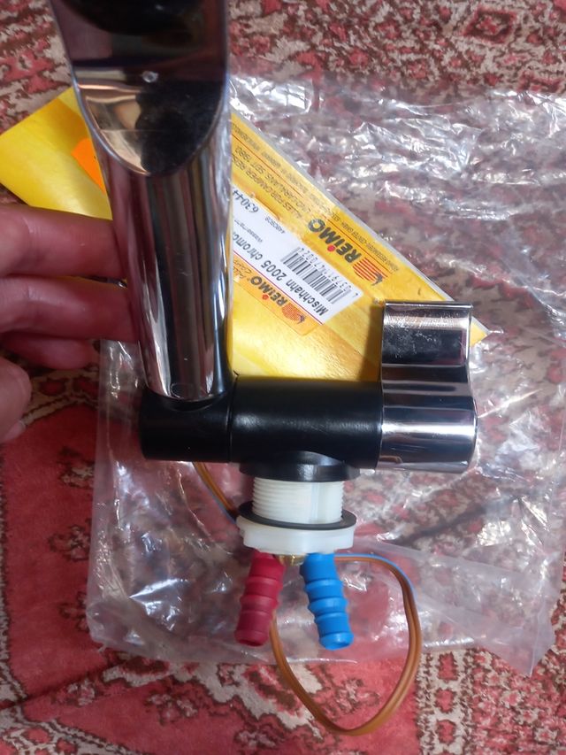 Grifo mezclador autocaravana