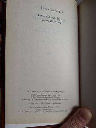 Anna Karenina - Lev Tolstoj