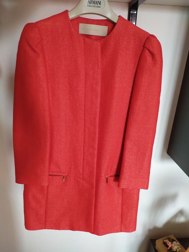 Giacca soprabito in viscosa Zara