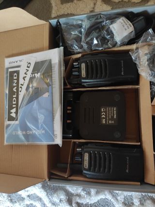 walkies  midland BR02 pro Z