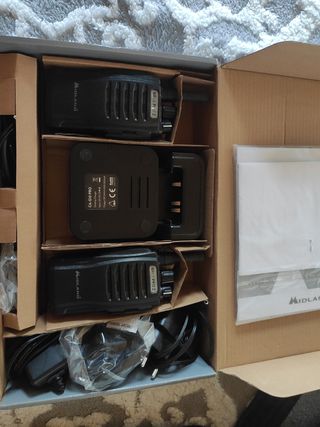 walkies  midland BR02 pro Z