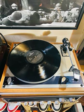 Kenwood KR7400 ,Thorens TD 45 y B&W DM 14