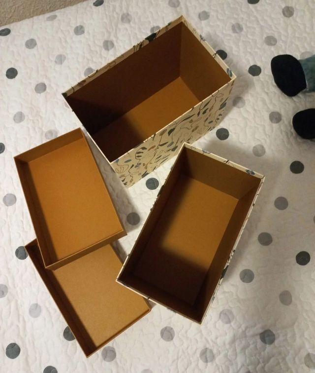 Juego cajas con tapa IKEA