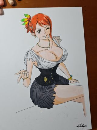 Disegno Nami - One Piece