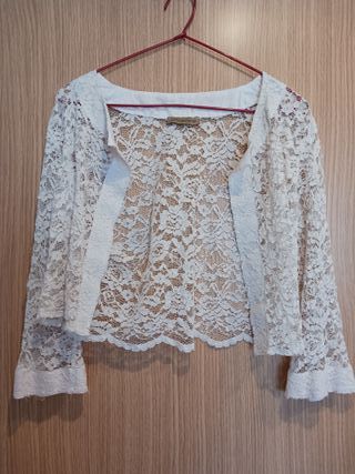 Chaqueta de encaje
