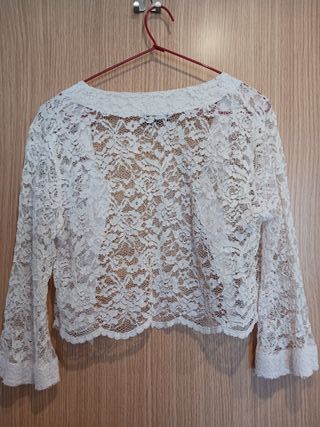 Chaqueta de encaje