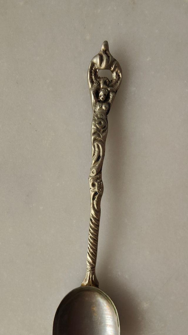 Cucchiaino decorato vintage