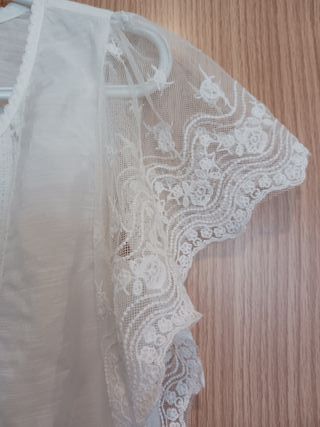 Blusa de encaje