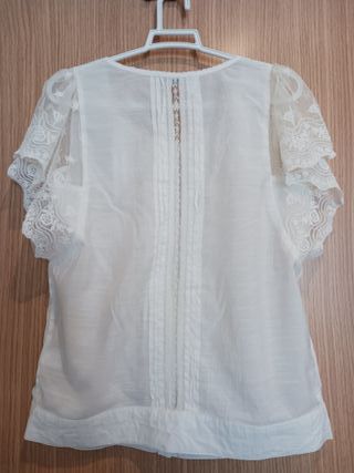 Blusa de encaje