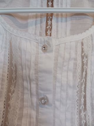 Blusa de encaje