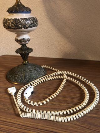 Lampara de mesa vintage