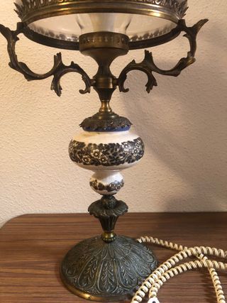 Lampara de mesa vintage