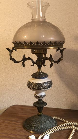 Lampara de mesa vintage