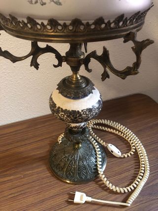 Lampara de mesa vintage