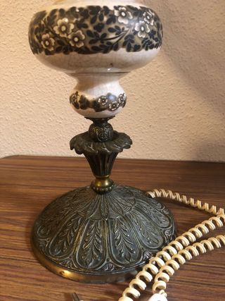 Lampara de mesa vintage