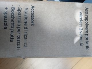 Aspirapolvere wireless polartech 2 velocità