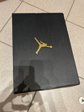 Nike air jordan black and blue