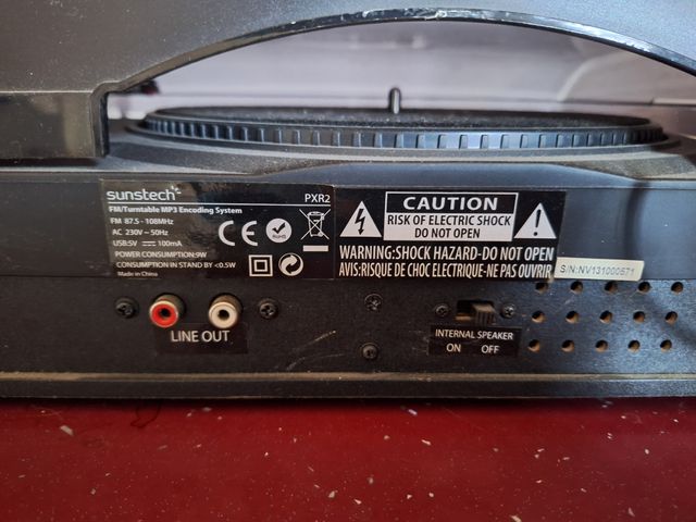 Tocadiscos (no funciona)