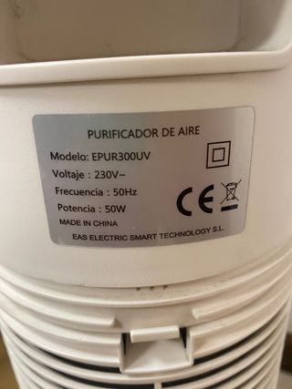 Purificador de aire EAS ELECTRIC