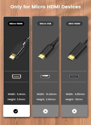 Cable Micro HDMI a HDMI