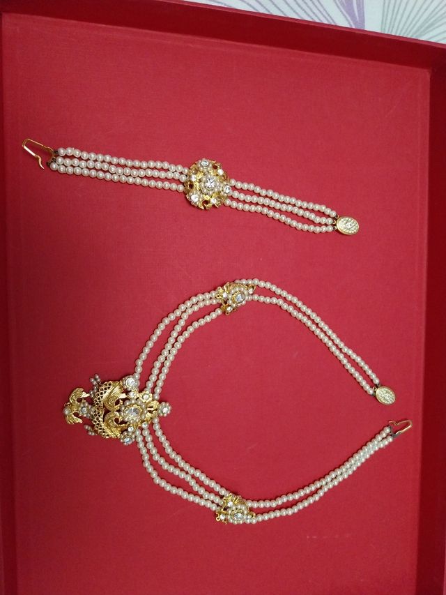 Aderezo fallera oro completo