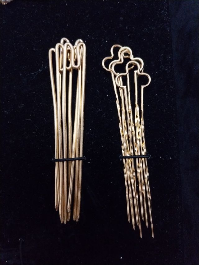 Aderezo fallera oro completo