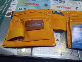 Bolso portaherramientas cuero