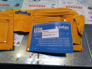 Bolso portaherramientas cuero