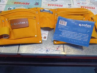 Bolso portaherramientas cuero