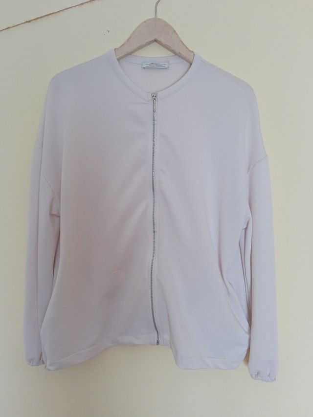 Chaqueta blanca zara