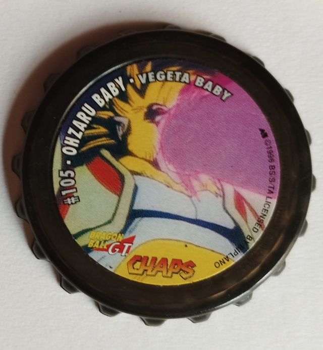 Chaps Dragon Ball GT 4 tazos