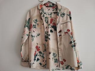 Camisa pijamera Zara