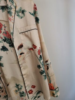 Camisa pijamera Zara