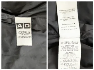 Chaqueta de plumas negra Adolfo Domínguez