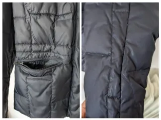 Chaqueta de plumas negra Adolfo Domínguez