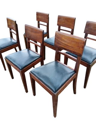 2 SILLAS MID CENTURY DISEÑO ESCANDINAVO