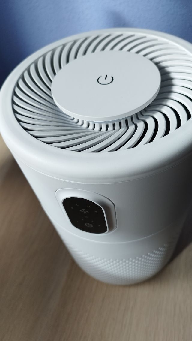 Purificador de aire con filtro HEPA