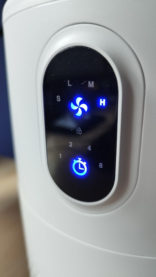 Purificador de aire con filtro HEPA