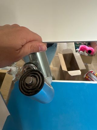 Specchio da parete bagno con 2 faretti