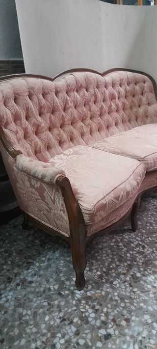 Sofa vintage estilo Luis XV