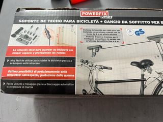 Soporte bici techo con polea