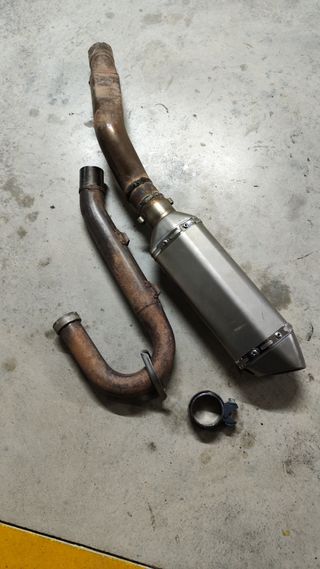 Colector de escape + tubo de escape
