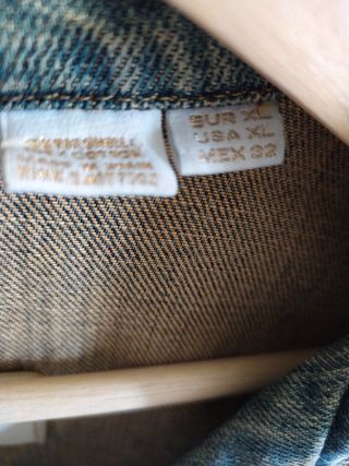Cazadora vaquera denim
